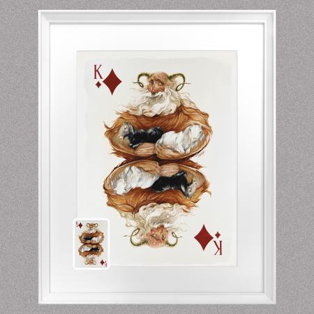 festum_king_of_diamonds_a3_print_a2_frame_signed__card