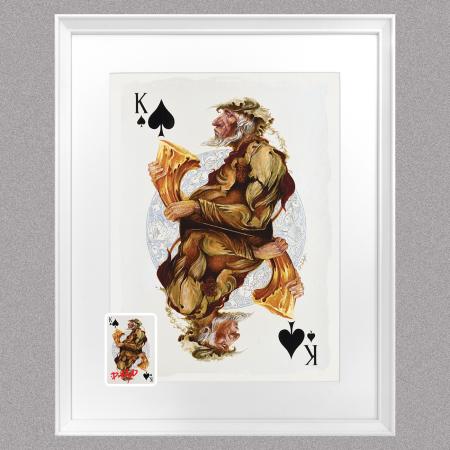 festum_king_of_spades_a3_print_a2_frame_signed__card