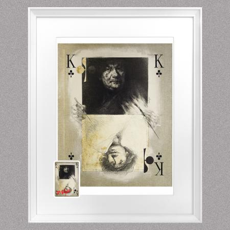 artiscard_king_of_clubs_a3_print_a2_frame_signed__card_807017219
