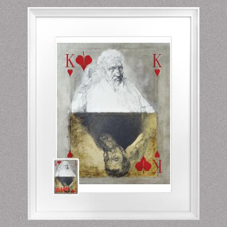 artiscard_king_of_hearts_a3_print_a2_frame_signed__card_1882354136